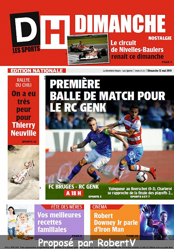 DH Dimanche - Dimanche 12 Mai 2019