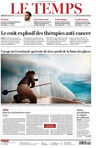 Le Temps du Lundi 13 Mai 2019