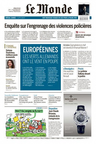Le Monde du Mardi 14 Mai 2019