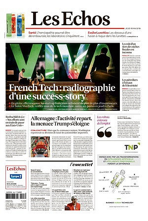 Les Echos du Jeudi 16 Mai 2019