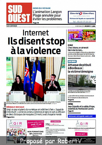 Sud Ouest Sud-Gironde - Jeudi 16 Mai 2019