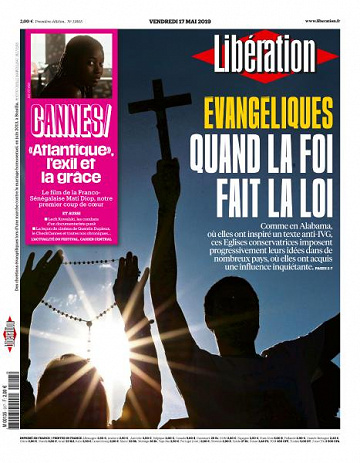 Libération du Vendredi 17 Mai 2019