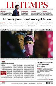 Le Temps du Vendredi 17 Mai 2019