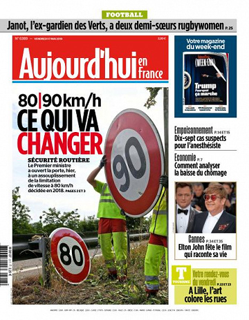 Aujourd’hui en France du Vendredi 17 Mai 2019
