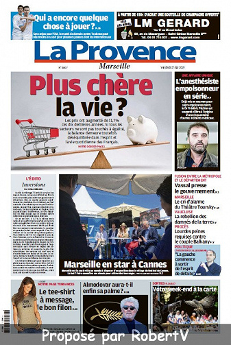 La Provence Marseille - Vendredi 17 Mai 2019