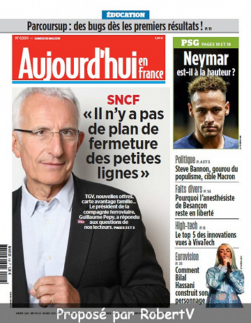 Aujourd’hui en France - Samedi 18 Mai 2019