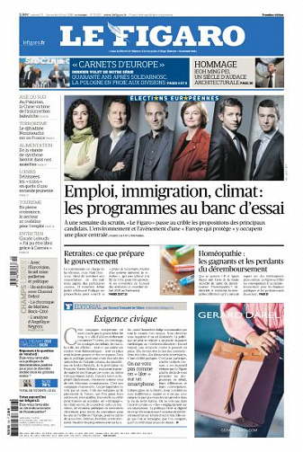 Le Figaro du Samedi 18 et Dimanche 19 Mai 2019