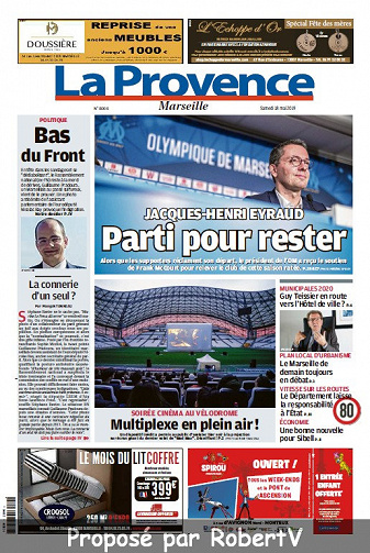 La Provence Marseille - Samedi 18 Mai 2019