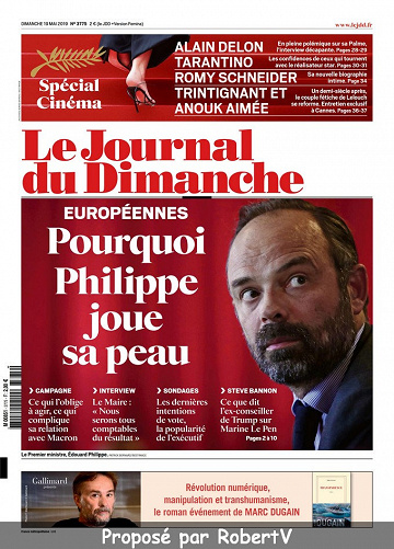 Le Journal du Dimanche N°3775 - Dimanche 19 Mai 2019