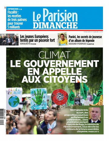 Le Parisien du Dimanche 19 Mai 2019