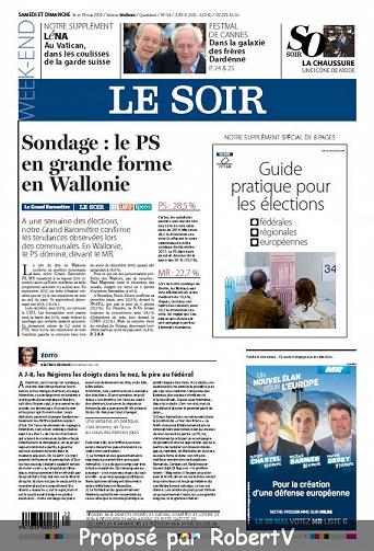 Le Soir - Samedi 18 et Dimanche 19 Mai 2019