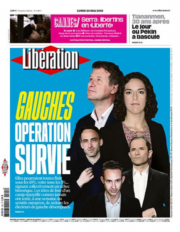 Libération du Lundi 20 Mai 2019