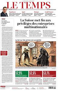 Le Temps du Lundi 20 Mai 2019