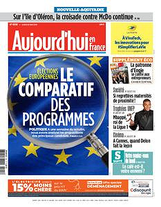 Aujourd’hui en France du Lundi 20 Mai 2019