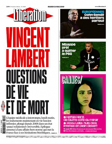 Libération du Mardi 21 Mai 2019
