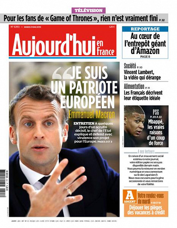Aujourd’hui en France du Mardi 21 Mai 2019
