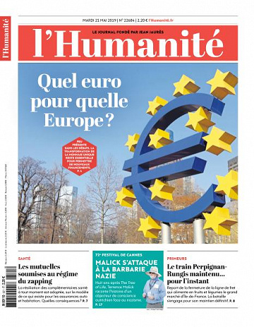 L’Humanite du Mardi 21 Mai 2019