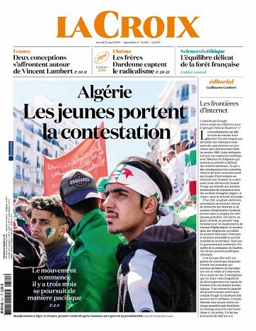 La Croix du Mardi 21 Mai 2019