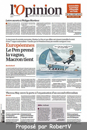 L’Opinion - Mercredi 22 Mai 2019