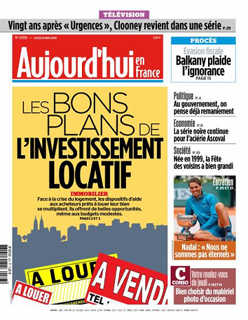 Aujourd’hui en France du Jeudi 23 Mai 2019