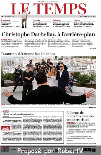 Le Temps - Jeudi 23 Mai 2019