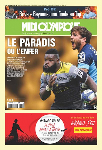 Midi Olympique Vert - 24 Mai 2019