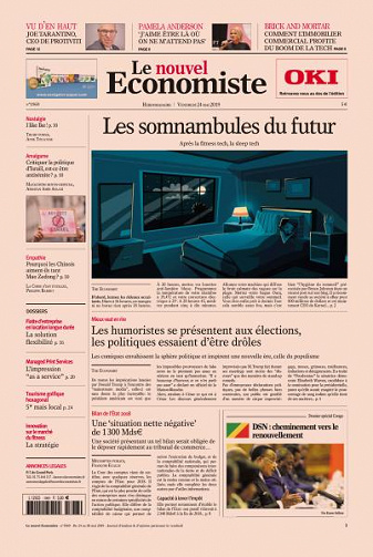 Le nouvel Economiste du Vendredi 24 Mai 2019