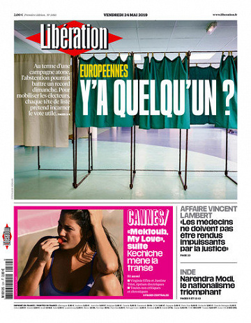 Libération du Vendredi 24 Mai 2019
