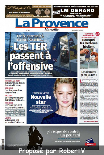 La Provence Marseille - Vendredi 24 Mai 2019