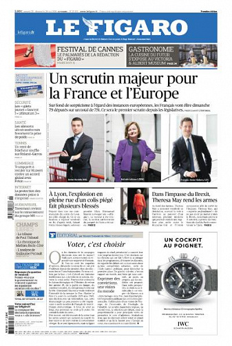 Le Figaro du Samedi 25 et Dimanche 26 Mai 2019
