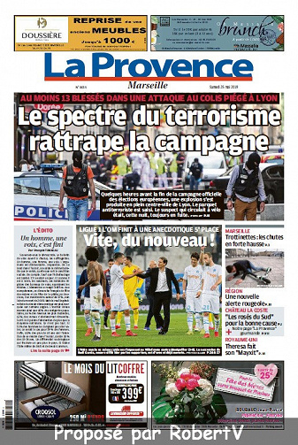 La Provence Marseille - Samedi 25 Mai 2019