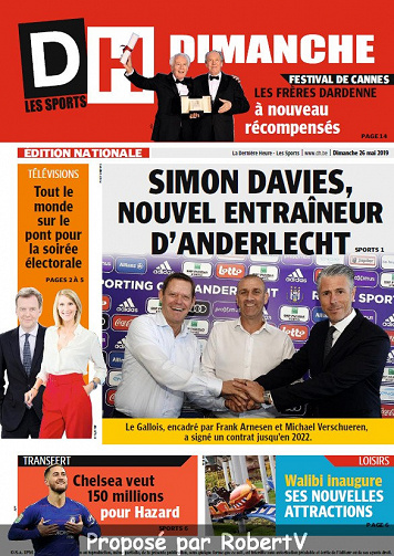 DH Dimanche - Dimanche 26 Mai 2019