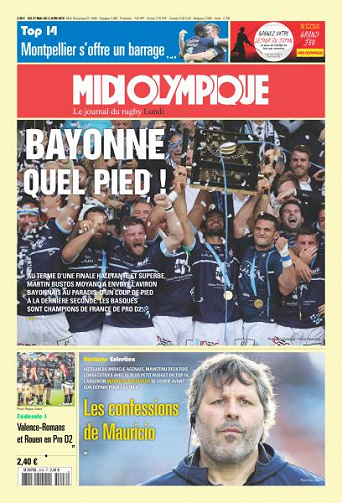 Midi Olympique Rouge - 27 Mai 2019