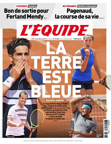 L’equipe du Mardi 28 Mai 2019