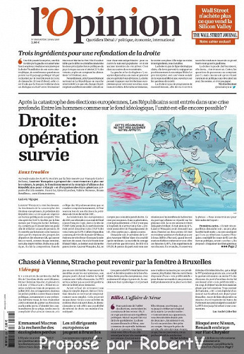 L’Opinion - Mardi 28 Mai 2019