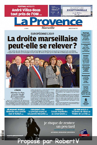 La Provence Marseille - Mardi 28 Mai 2019
