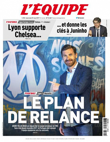 L’equipe du Mercredi 29 Mai 2019