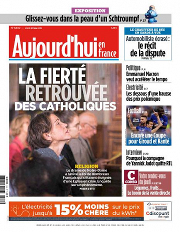 Aujourd’hui en France du Jeudi 30 Mai 2019