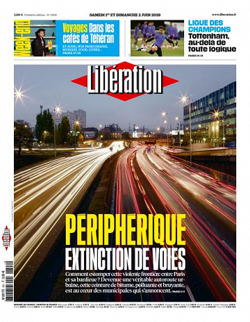 Libération du Samedi 1er et Dimanche 2 Juin 2019