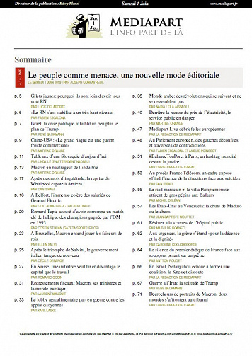 Mediapart - Samedi 1er Juin 2019