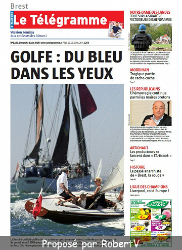 Le Télégramme - Brest - Dimanche 2 Juin 2019