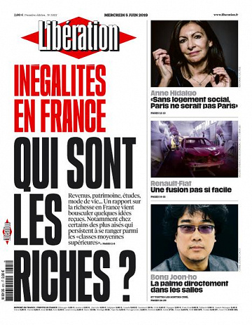 Libération du Mercredi 5 Juin 2019
