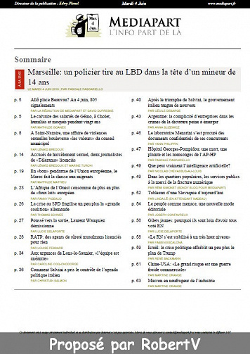 Mediapart - Mardi 4 Juin 2019
