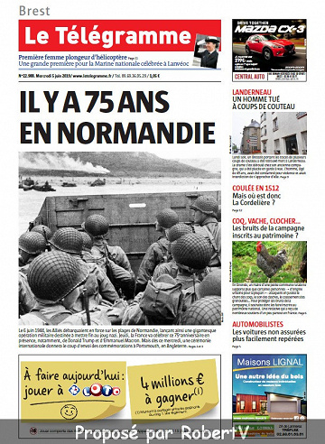 Le Télégramme - Brest - Mercredi 5 Juin 2019