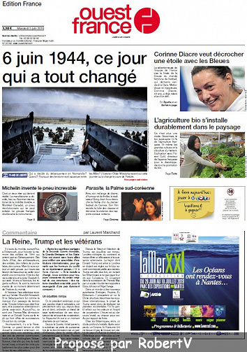 Ouest France - Mercredi 5 Juin 2019