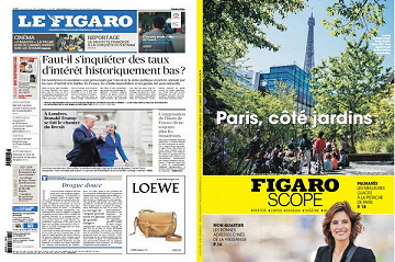 Pack Le Figaro + Le FigaroScope - Mercredi 5 Juin 2019