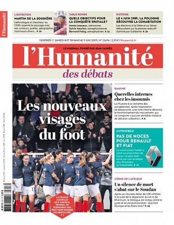 L’Humanite du Vendredi 7 Juin 2019
