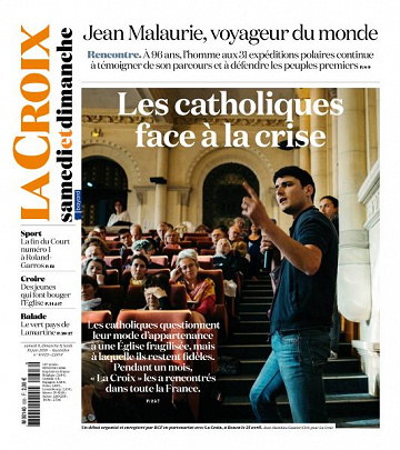 La Croix du Samedi 8 et Dimanche 9 Juin 2019