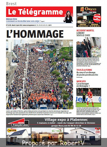 Le Télégramme - Brest - Mardi 11 Juin 2019
