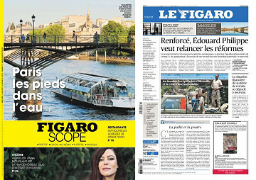 Pack Le Figaro + Le FigaroScope - Mercredi 12 Juin 2019